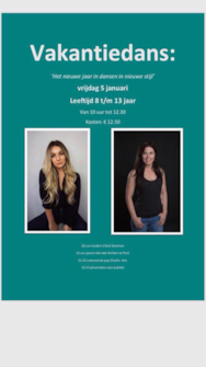vakantiedans Chloe en Charlie