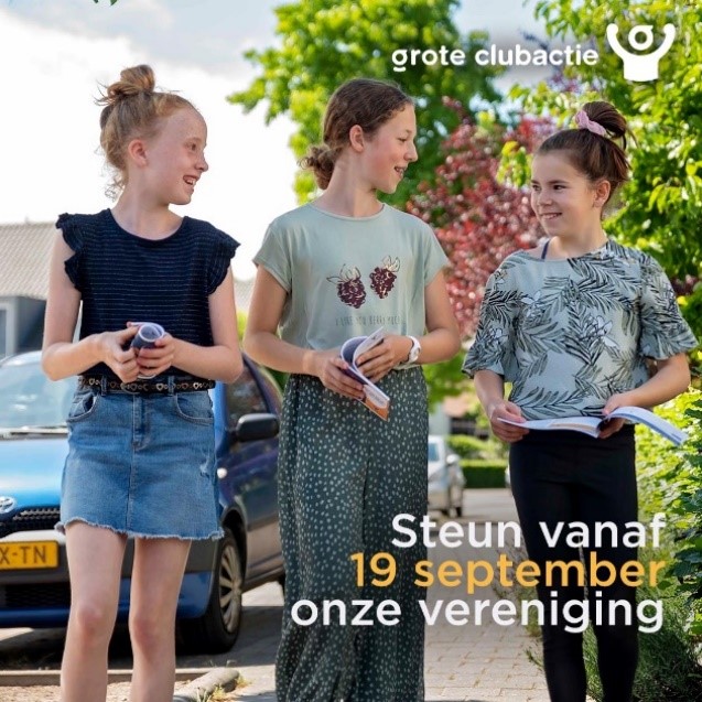 De Grote Clubactie gaat weer van start