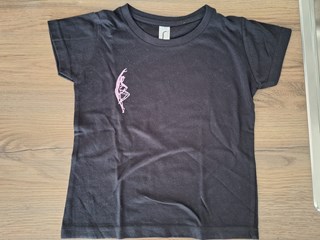 rechtgezette foto zwart t-shirt