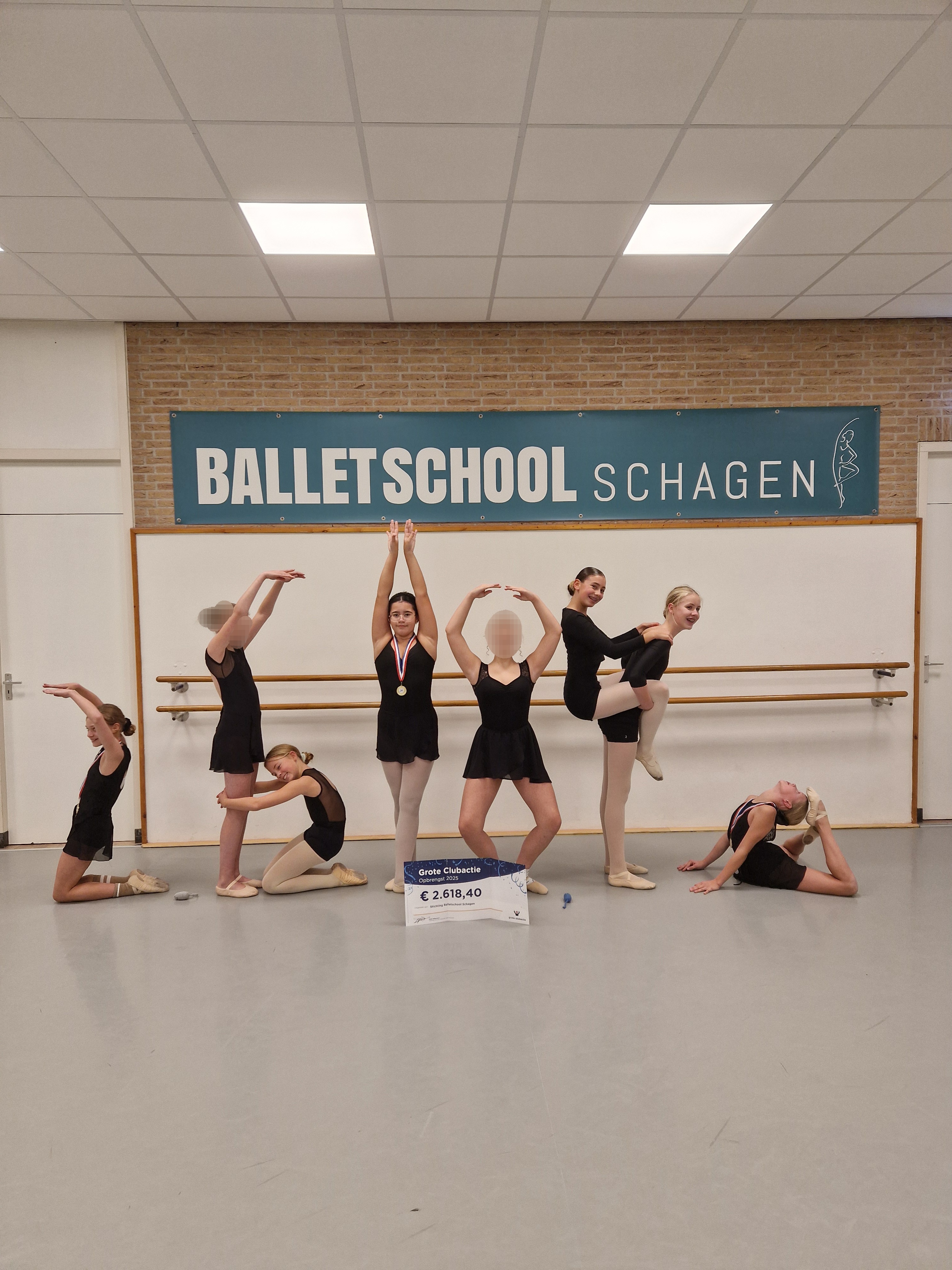 Opbrengst Grote Clubactie € 2618,40...!!!